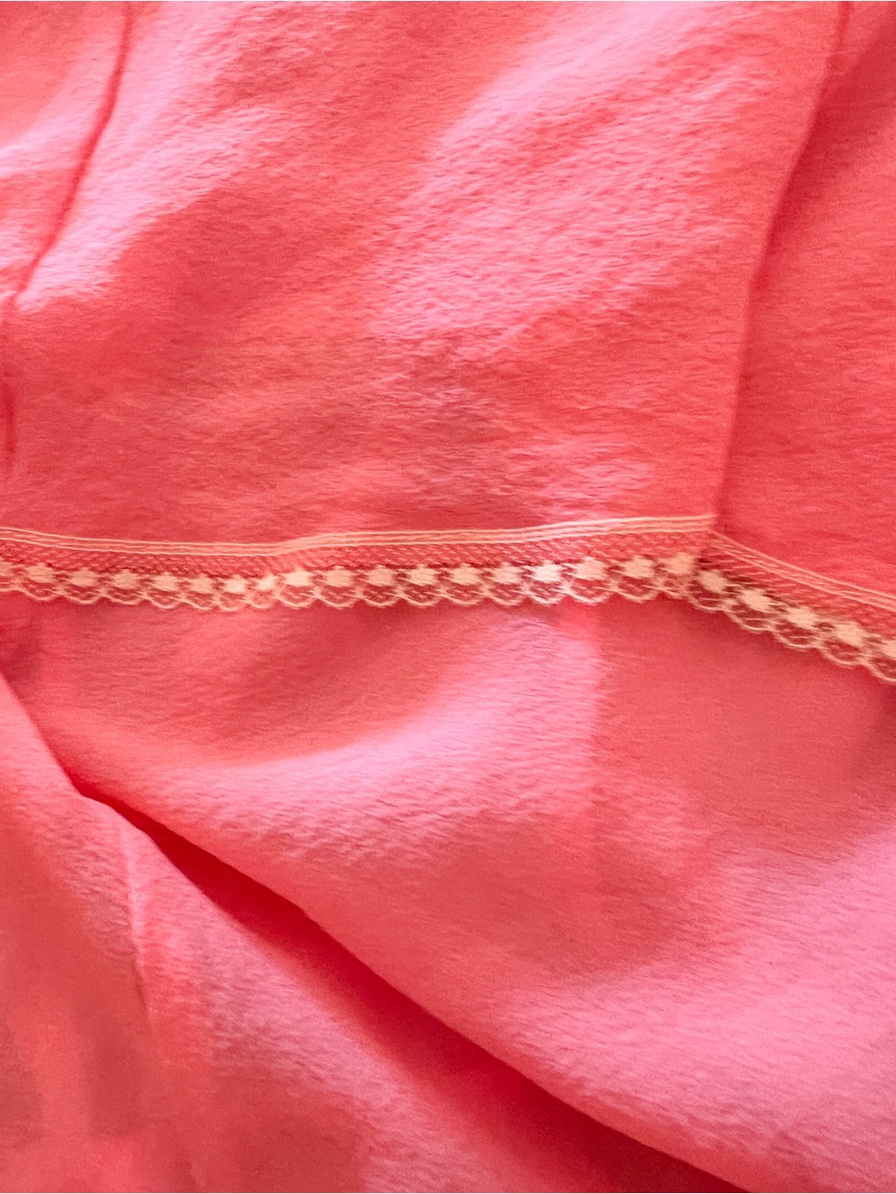 Y2k Vintage Victoria's Secret Pink Lemonade Silk Milkmaid Babydoll Size M - Picture 3 of 15